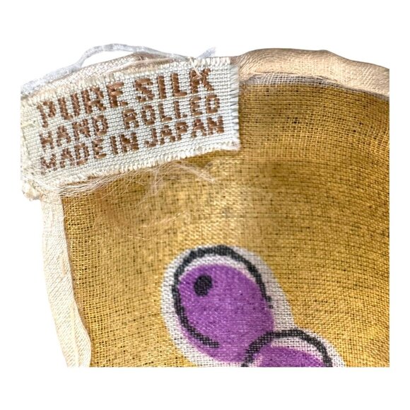 Vt Oregon State Landmarks Souvenir Handkerchief Silk Hand Rolled Edge Scarf READ - Picture 4 of 7